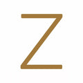 EZRA Characters in Antique Brass - meraki.