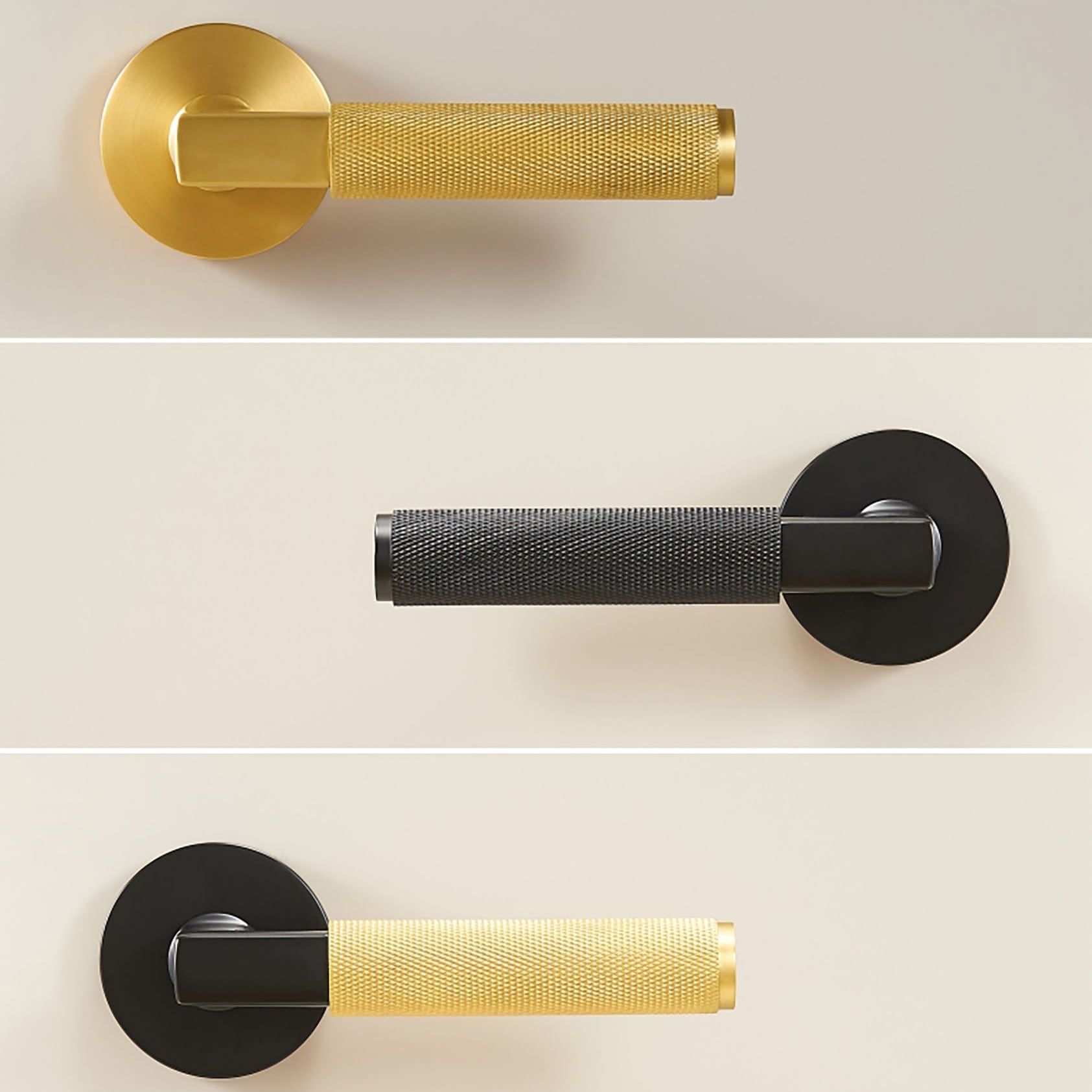 10 Pack Satin Brass Finish Flat Lever(Keyed Alike) Keyed Entry Door Lock/Door  Knob Hardware Lever and Front Door Lever Door Knob, Left or Right Handing, Door  Levers -  Canada