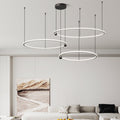 ANELLI Solid Brass Circular Chandelier - meraki.