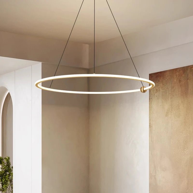 ANELLI Solid Brass Circular Pendant - meraki.