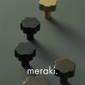 ARA Solid Brass Knob - meraki.