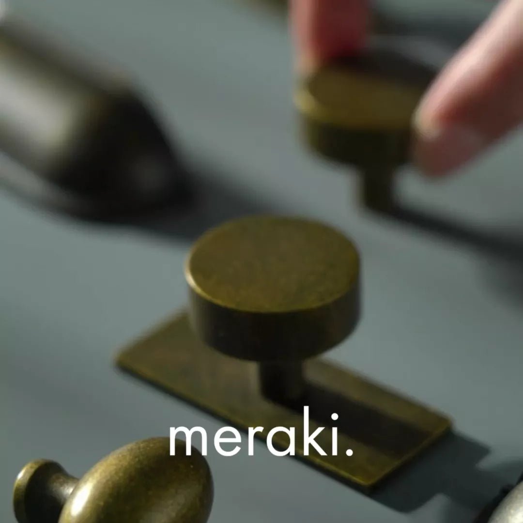 CALLAS Solid Brass Knobs - meraki.