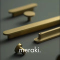 COMMET Solid Brass Handle - meraki.