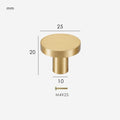 COMMET Solid Brass Knobs - meraki.