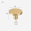 COMMET Solid Brass Knobs - meraki.