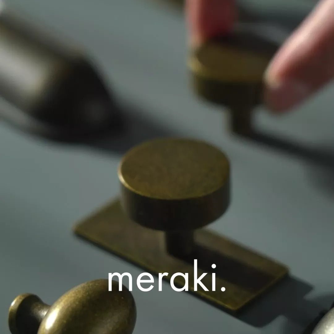 CYRA Solid Brass Knobs - meraki.