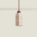 ETRA Stone & Walnut Pendant Light - meraki.