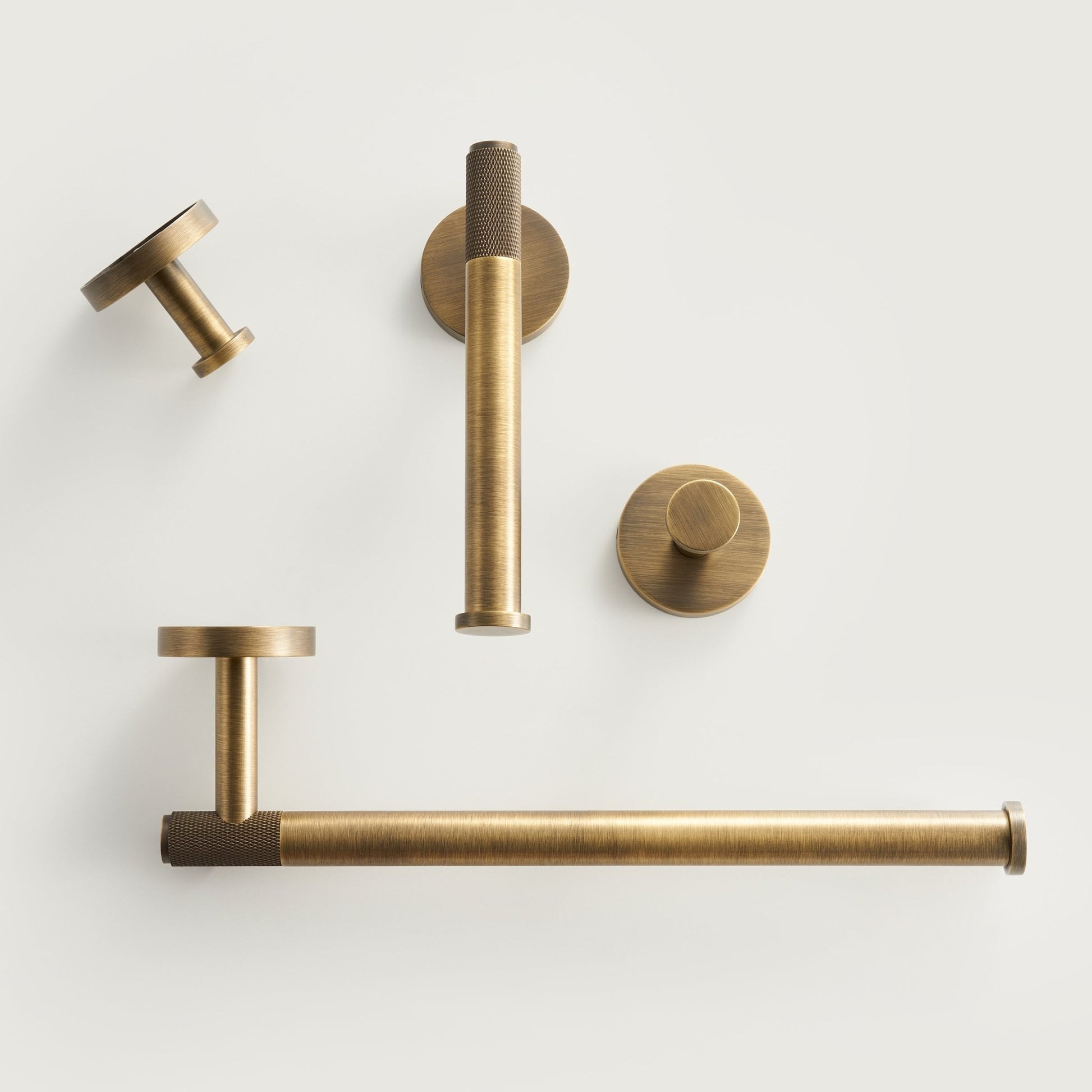 KRAM Solid Brass Toilet Roll Holder - meraki.