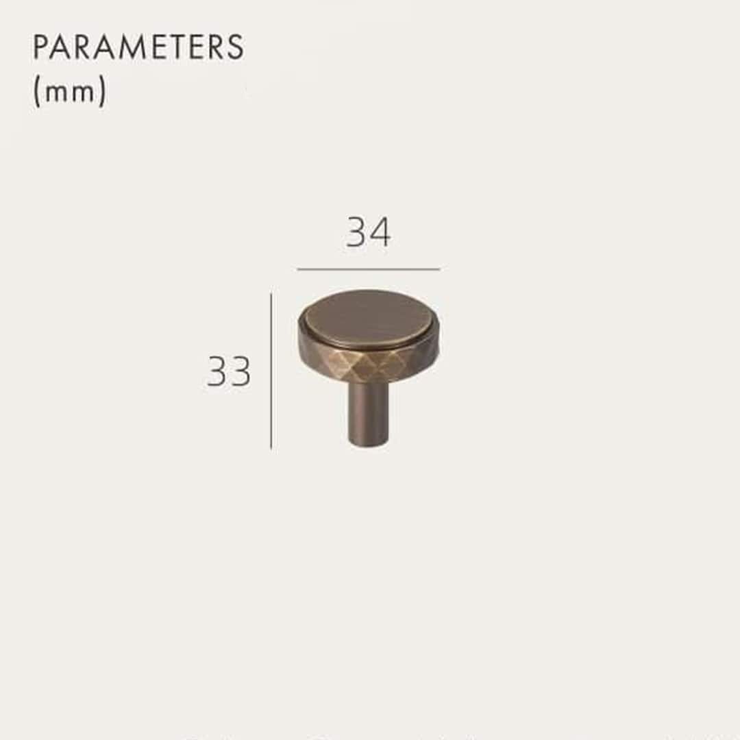 meraki. Renew - ADAMAS Solid Brass Knobs - meraki.