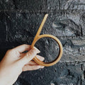 meraki. Renew - OBRE Satin Brass House Numbers - meraki.