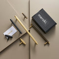 MORFI Solid Brass Handles - meraki.