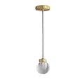 ORBIS Brass Single Pendant - meraki.