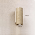 ORIN Stone & Wood Wall Light - meraki.