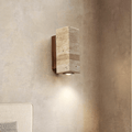 ORIN Stone & Wood Wall Light - meraki.