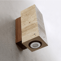 ORIN Stone & Wood Wall Light - meraki.