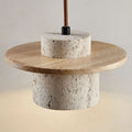 TERRA Stone & Wood Pendant Light - meraki.