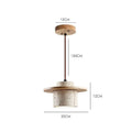 TERRA Stone & Wood Pendant Light - meraki.