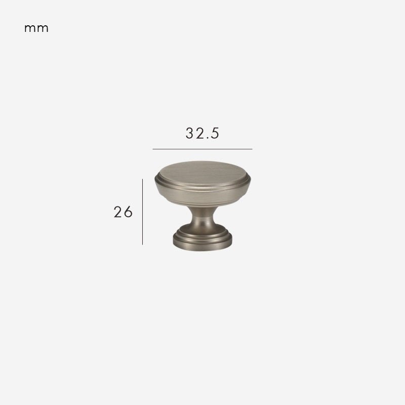 VELA Solid Brass Knob - meraki.