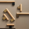 XYLO Beech & Brass T - Bars - meraki.