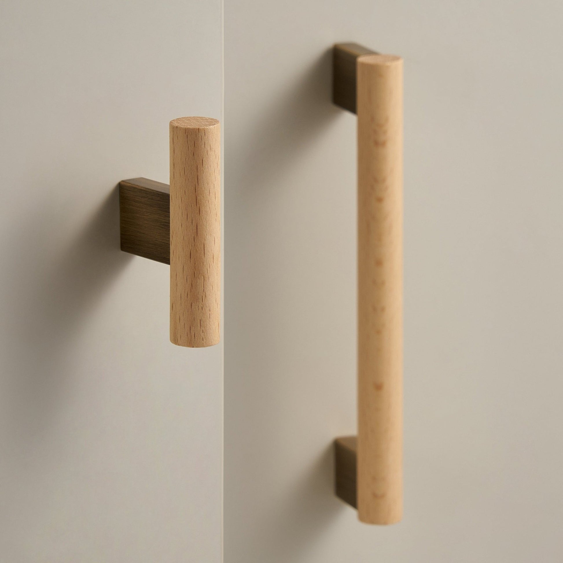 XYLO Beech & Brass T - Bars - meraki.