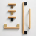 XYLO Beech & Brass T - Bars - meraki.