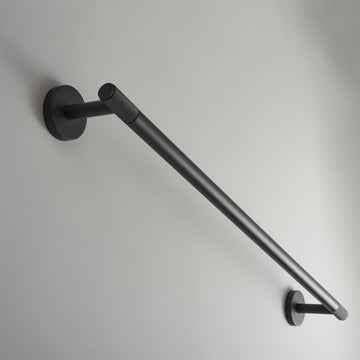 KRAM Knurled Solid Brass Towel Rail - meraki.