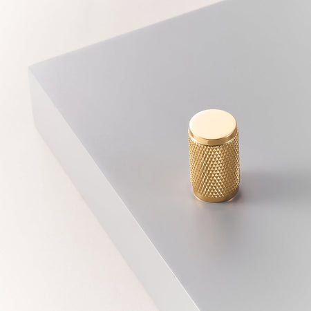 LUX Knurled Brass Handles - meraki.