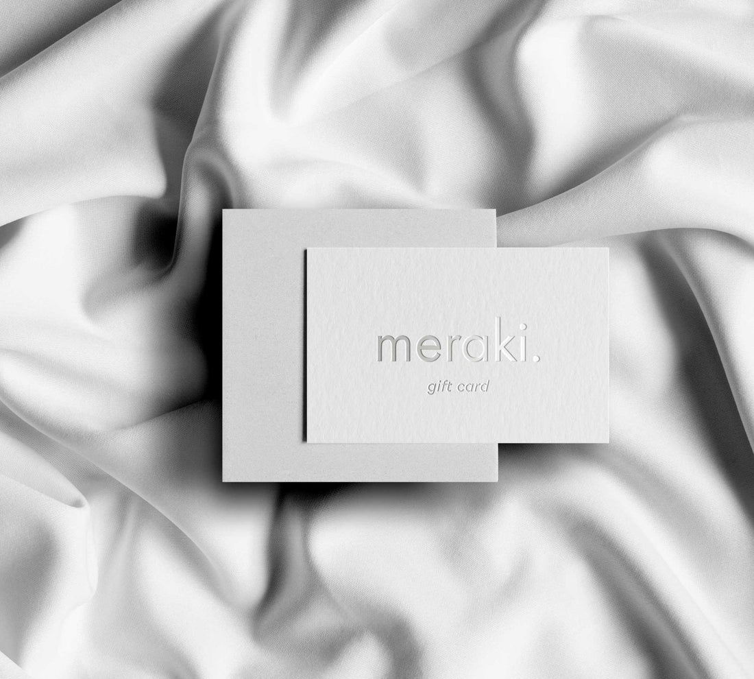 meraki. gift card - meraki.