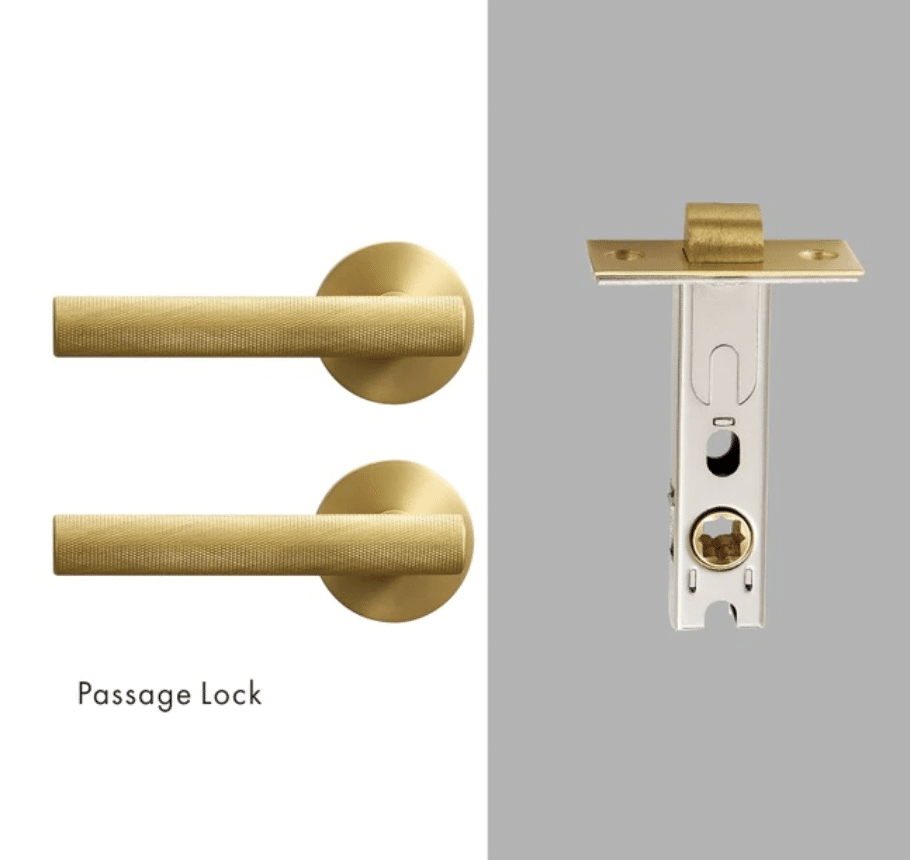 meraki. Renew - LUX Brass Lever Door Handles - meraki.