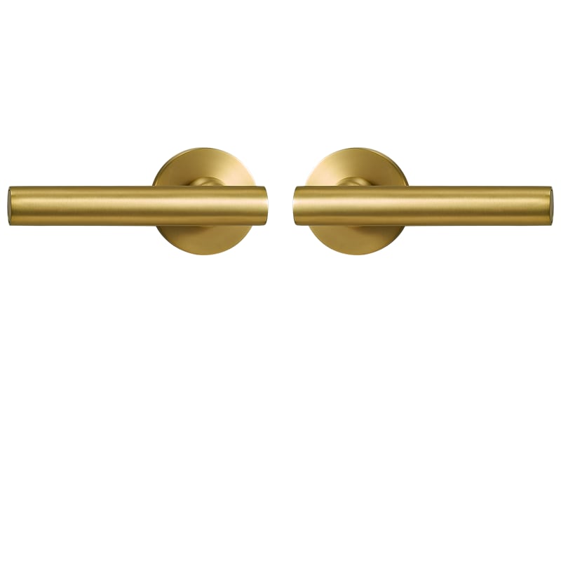 NOVUS Solid Brass Lever Door Handles & Lock Set - meraki.