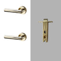 NOVUS Solid Brass Lever Door Handles & Lock Set - meraki.