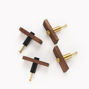 NUX Walnut & Brass T-Bar