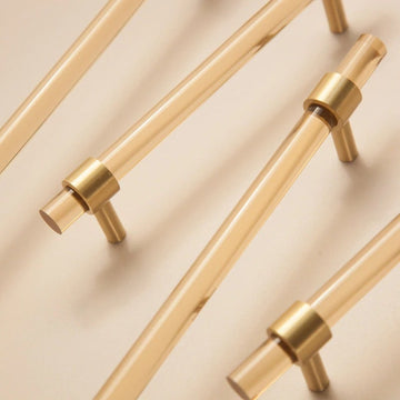 PUR Acrylic & Brass Handles - meraki.