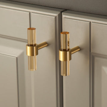 PUR Acrylic & Brass T-Bars - meraki.