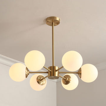 STROMA Brass Chandelier - meraki.