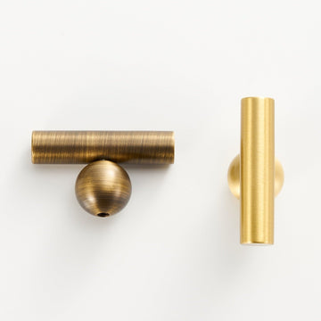 TANGENT Solid Brass T-Bars - meraki.