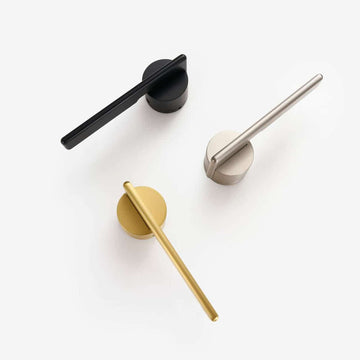 VERTO Solid Brass Lever Door Handle & Lock Set