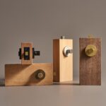 LUNO Laiton massif - Pince de protection de la vie privée