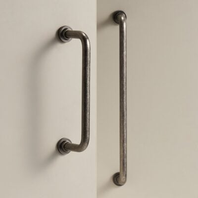 LOX massief messing handgreep