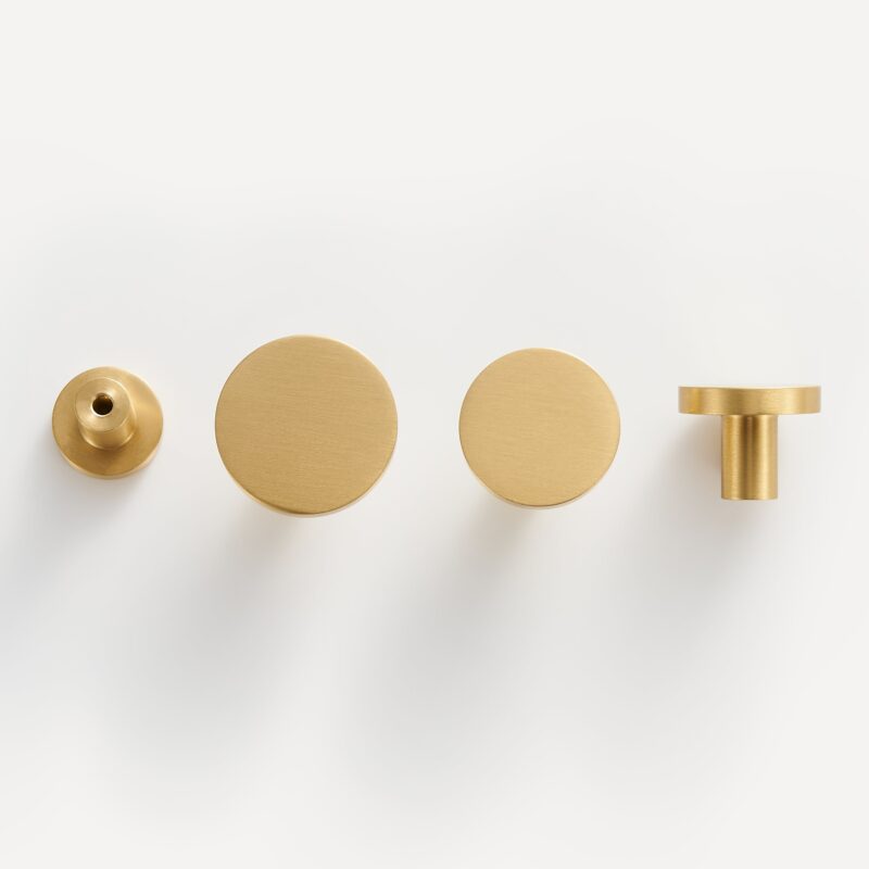 Pomelli in ottone massiccio COMMET