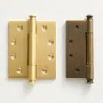 ALVO Massief Messing Scharnier