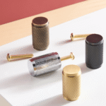 MAURITZ Massief messing knop