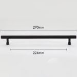 KAARI Poignée en laiton massif