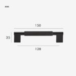 JAROD Rändelgriff aus massivem Messing