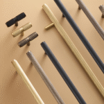 Barre en T en laiton massif MAURITZ