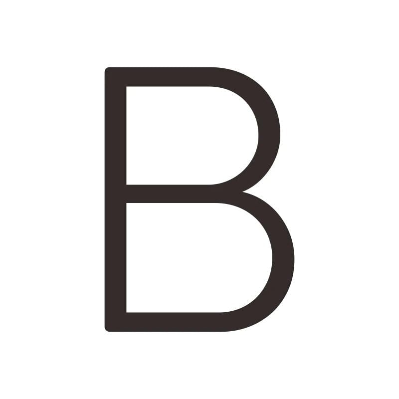 EZRA Numbers in Matte Black