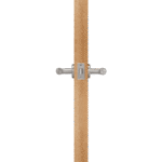 TOLLO Brass Lever Door Handle & Lock Set