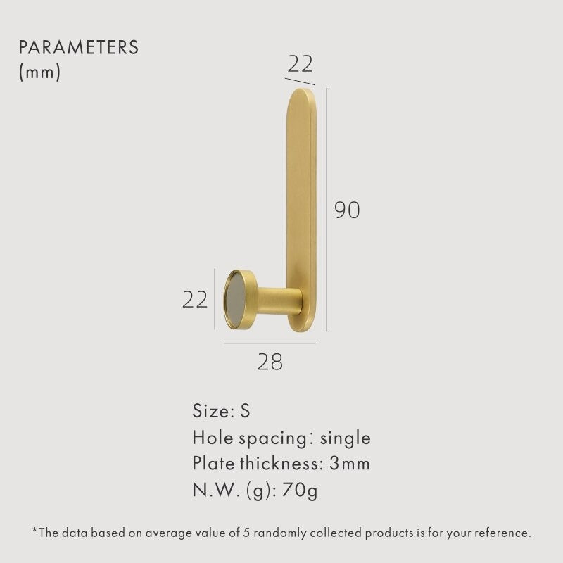 BEETHAM Solid Brass & Leather Wall Hooks 15 BEETHAM Solid Brass & Leather Wall Hooks