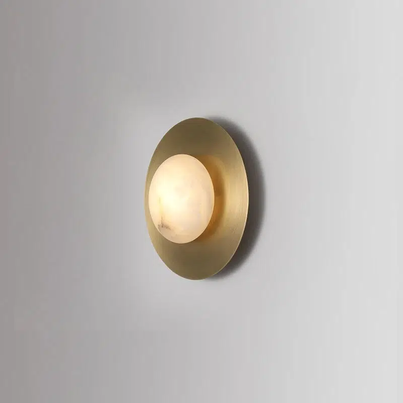 HALO Marmeren Wandlamp 2 HALO Marmeren Wandlamp
