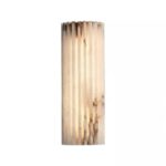 LUME Fluted Marble Wall Light